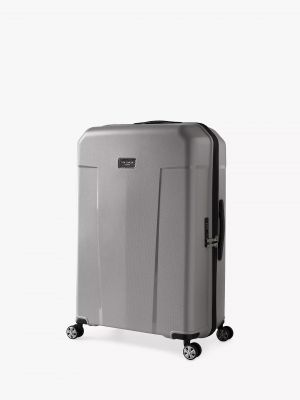 Ted Baker Flying Colours 80cm 4-Wheel Large Suitcase - Frost Grey #2