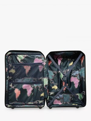 Ted Baker Flying Colours 80cm 4-Wheel Large Suitcase - Frost Grey #5