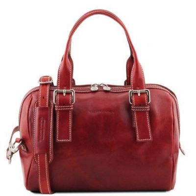 Tuscany Leather Eveline Brown Leather Grab Bag (4 colours available) #4
