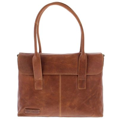 Plevier Urban Dalian Women's Laptop Bag 15.6 Inch Cognac