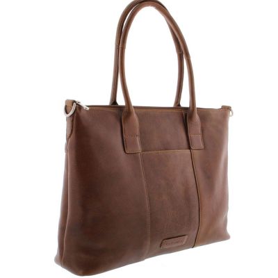 Plevier Parramatta Tote Bag 15.6 Inch Cognac #2