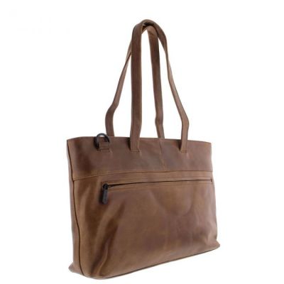 Plevier Pure Rutland Women's Tote Bag 15.6 Inch Taupe #3