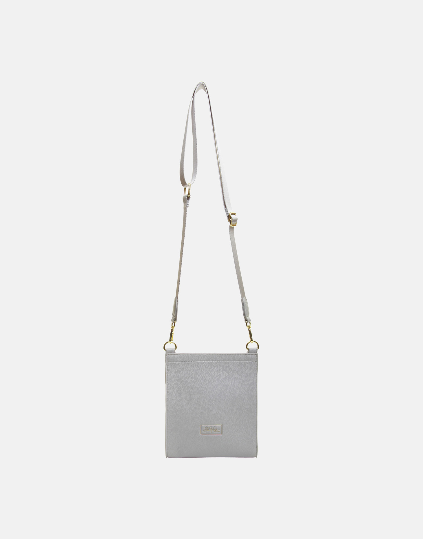 Bagswithclass: Grey Alice Wheeler London Bloomsbury Cross Body Post Bag ...