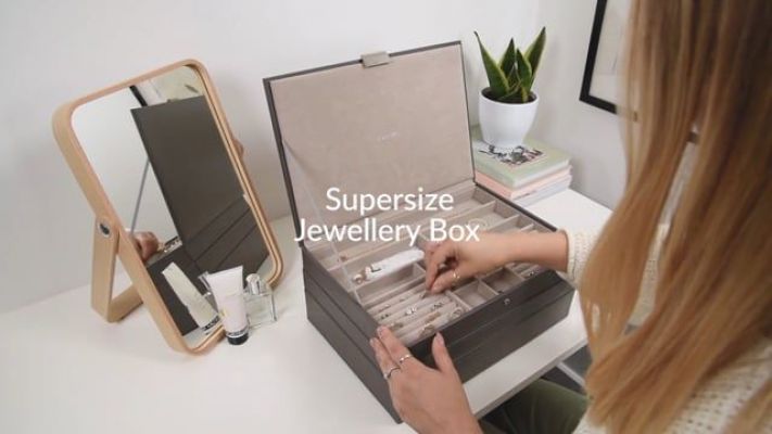 Stackers Supersize Jewellery Box Mink #4