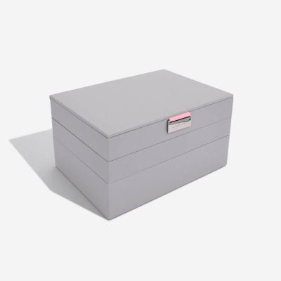 Stackers Classic Jewellery Box Grey Rose #4