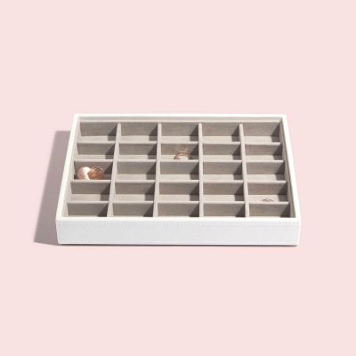Stackers Classic Jewellery Box White & Rose Gold #6