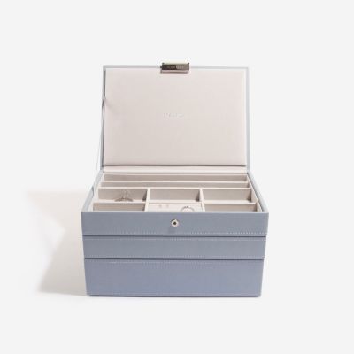 Stackers Classic Jewellery Box Dusky Blue