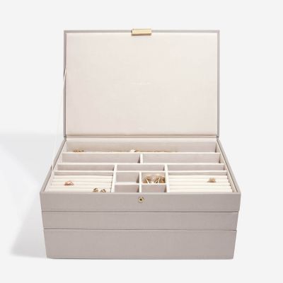 Stackers Supersize Jewellery Box Taupe #2