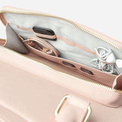 Stackers Laptop Bag Blush Pink #10