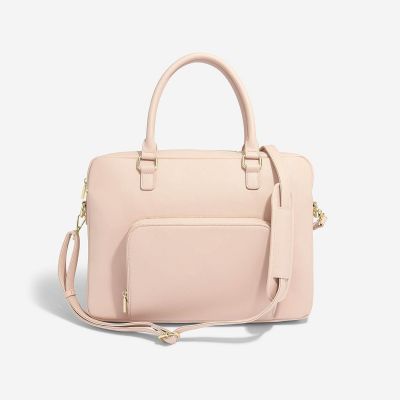 Stackers Laptop Bag Blush Pink