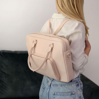 Stackers Laptop Bag Blush Pink #5