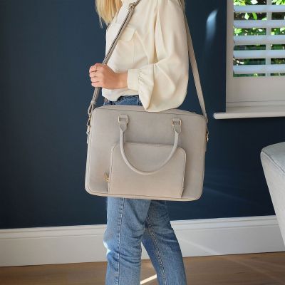 Stackers Laptop Bag Taupe #2