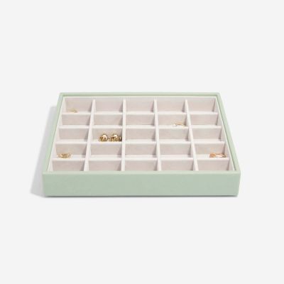 Stackers Classic Jewellery Box Set of 4 Sage Green #4