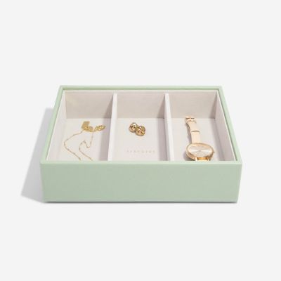 Stackers Classic Jewellery Box Set of 4 Sage Green #6