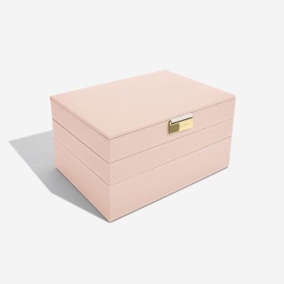 Stackers Blush & Champagne Gold Classic Jewellery Box Pink #3