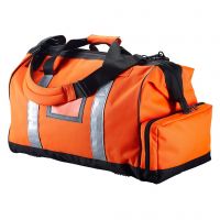 Caribee Wide Mouth Kit Bag Holdall in Hi Vis Orange