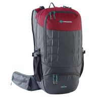 Caribee Triple Peak 34 Backpack in Merlot Red
