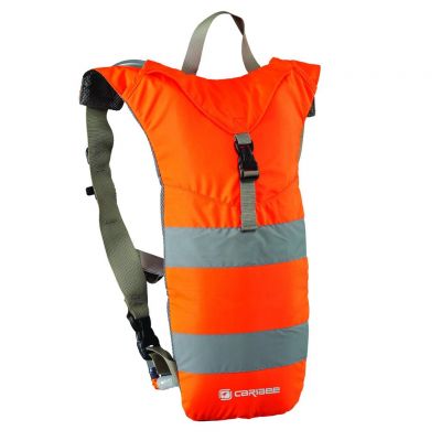 Caribee Nuke Hi Vis 3L Backpack in Hi Vis Orange