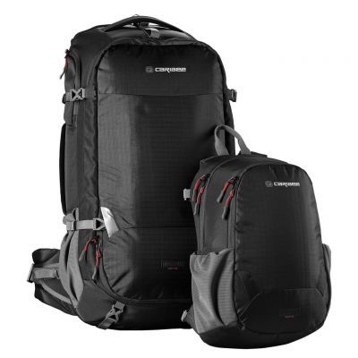 Caribee Magellan 75 RFID Backpack in Black #2