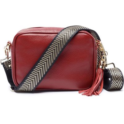 Elie Beaumont Cross Body Bag in Wine #2