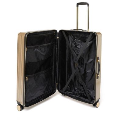 Dune London Olive 77cm Large Suitcase Gold #3