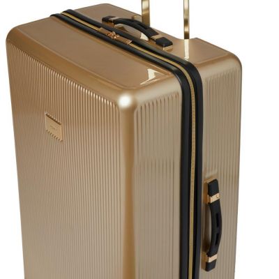 Dune London Olive 77cm Large Suitcase Gold #5