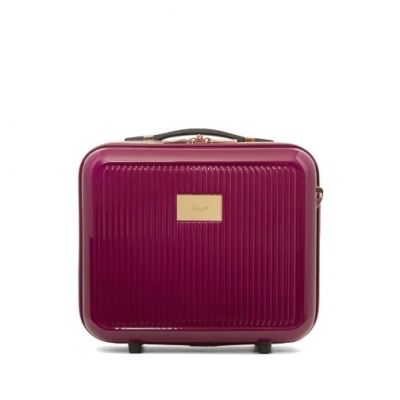 Dune London Olive Vanity Case Berry Gloss