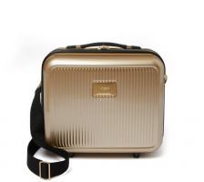 Dune London Olive Vanity Case Gold