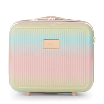 Dune London Olive Vanity Case Rainbow Ombre Multi
