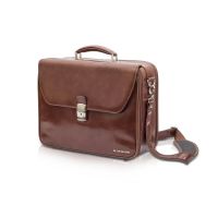 Elite Bags Doctor's Brown Leather Bag Brown