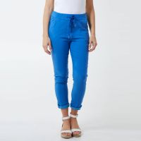 H Mcilroy London Smart Non-Crush Trouser in Blue