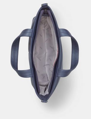 Yoshi Hampton Leather Multiway Grab Bag Navy #4
