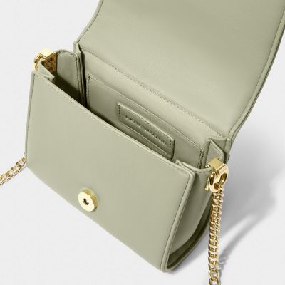 Katie Loxton Kendra Quilted Crossbody Bag in Olive #2