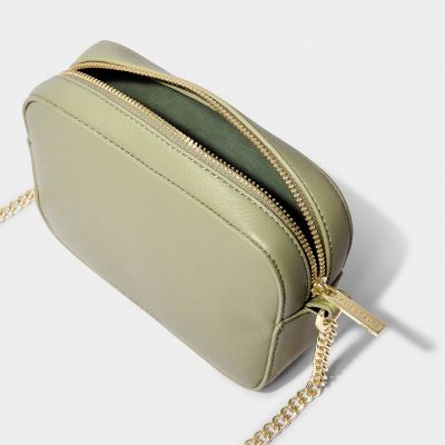 Katie Loxton Millie Mini Crossbody Bag in Olive #2