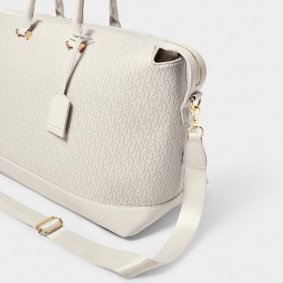Katie Loxton Signature Weekend Bag in Off White #4