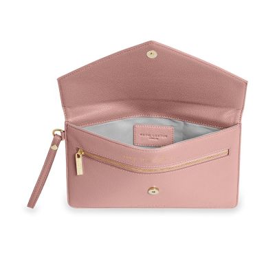 Katie Loxton Esme Envelope Clutch Bag Pink #2
