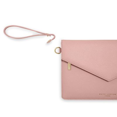 Katie Loxton Esme Envelope Clutch Bag Pink #4