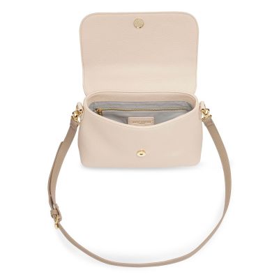 Katie Loxton Talia Two Tone Messenger Bag Taupe And Nude Pink #2