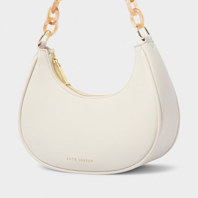 Katie Loxton Sasha Small Shoulder Bag in Off White #2