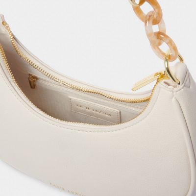 Katie Loxton Sasha Small Shoulder Bag in Off White #3