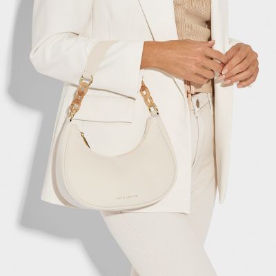 Katie Loxton Sasha Small Shoulder Bag in Off White #4