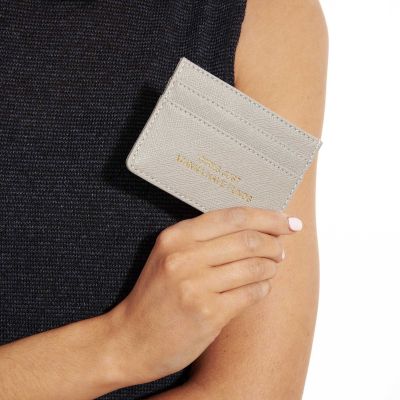 Katie Loxton Card Holder Girls Just Wanna Have Funds Grey #4