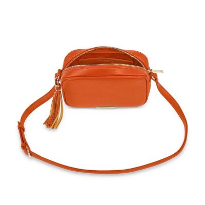 Katie Loxton Sophia Tassel Crossbody Bag Orange #2