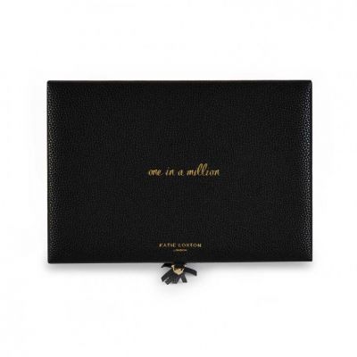 Katie Loxton Tassel Jewellery Box One In A Million Black #3