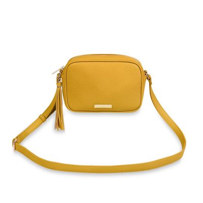 Katie Loxton Sophia Tassel Crossbody Bag Ochre Yellow #1