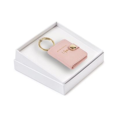 Katie Loxton Beautifully Boxed Photo Keyring Wonderful Mum Blush Pink