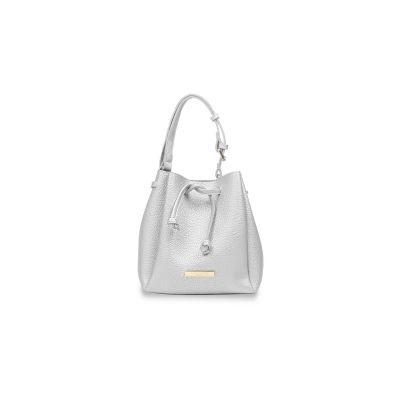 Katie Loxton Mini Chloe Bucket Bag Metallic Silver #2
