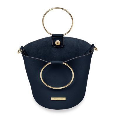 Katie Loxton Suki Mini Bucket Bag Navy #4