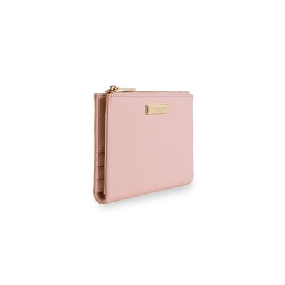 Katie Loxton Alise Soft Pebble Fold-out Purse Blush Pink #3