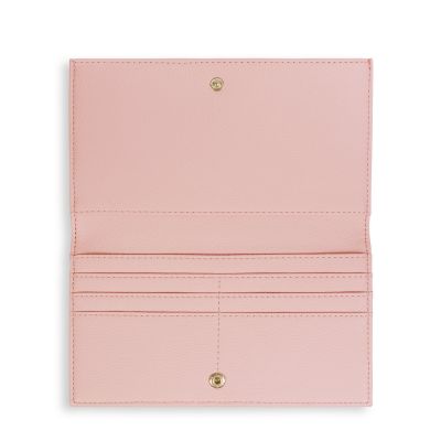 Katie Loxton Alise Soft Pebble Fold-out Purse Blush Pink #5